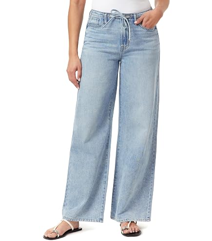 kensie Jeans for Women Pull On Relaxed Ultra High-Rise Wide Leg 31